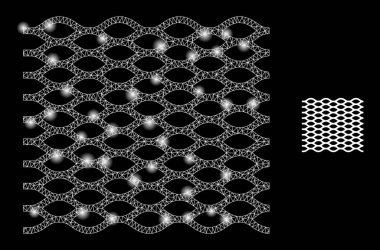 Sihirli Kablo Çerçeveli Vektör Ağ Ağı
