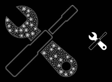 Görkemli Ağ Parlamaları ile Vektör Ağ Ağı Ayarlama Araçları