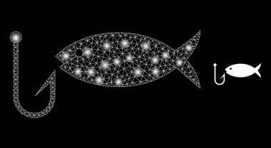 Aydınlatılmış takımyıldız patlamalarıyla Vektör Ağ Balıkçılığı