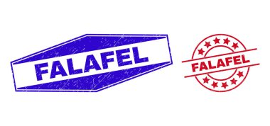 Çember ve Altıgen Şekillerindeki Kirli Rozetler