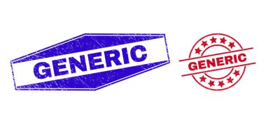 GENERIC Yuvarlak ve Hexagon Şekillerinde Çürümüş Filigranlar