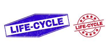 Yuvarlak ve Altıgen Biçimli Yaşam Döngüsü Rozetleri