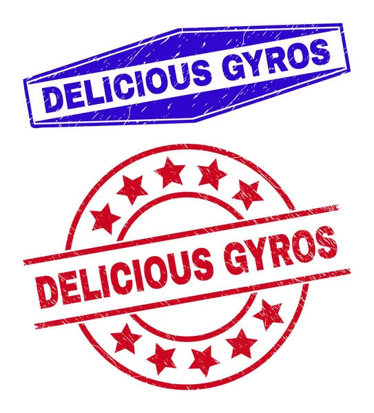 Çember ve Altıgen Biçimlerde Çelişkili GYROS Aşındırılmış Rozetler