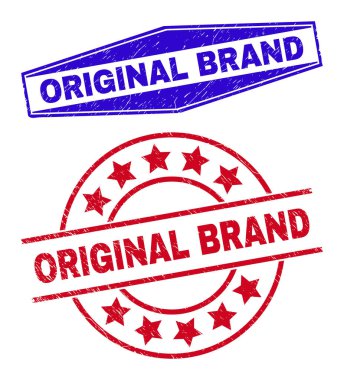 ORIGINAL GERÇEK Yuvarlak ve Altıgen Şekillerde Grunged Rozetler