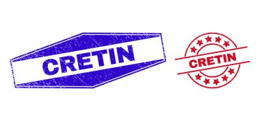 CRETIN Çürümüş Damga Mührü Yuvarlak ve Altıgen Biçimlerde