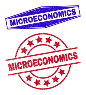 MICROECONOMICS Dağıtım Damgaları Yuvarlak ve Altıgen Şekiller