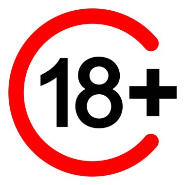 Vektör 18 + Simge İllüstrasyonu
