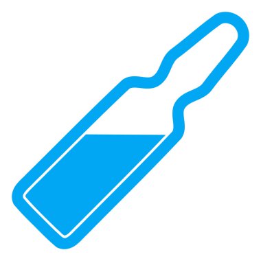 Vektör Cam Ampul Simgesi İllüstrasyonu