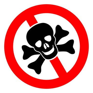 Vektör Ölüm Simgesini Durdur