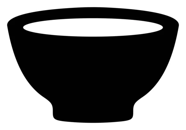 Ilustrasi Ikon Bowl Sup Vektor - Stok Vektor