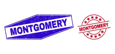 MONTGOMERY Çember ve Altıgen Biçimlerde Çürümüş Filigranlar