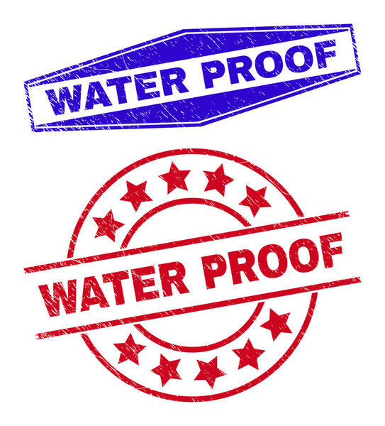 WATER PROOF Rubber Badges in Circle and Hexagonal Forms