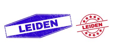 LEIDEN Kauçuk Damgası Çember ve Altıgen Biçimli Mühürleri