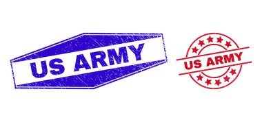 ABD Ordusu Çember ve Altıgen Şekillerde Tehlike Rozetleri