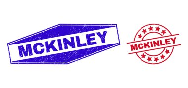 MCKINLEY Yuvarlak ve Altıgen Şekillerde Aşınmış Mühürler