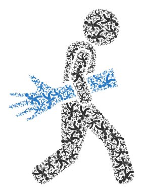 Kişisel Simgelerin Maneken El Kuryesi Fraktal Simgesi