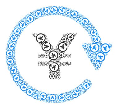 Yen Pay Tekrar Özyineleme Simgelerinin Simgesi