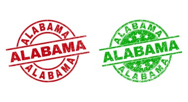 ALABAMA Yuvarlak Rozetleri Tehlike Yüzeyi Kullanılıyor
