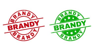 Aşınmış Biçimli BrANDY Yuvarlak Mühürleri