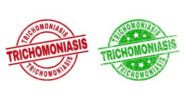 Kirli Biçimli TRICHOMONIASIS Yuvarlak Rozetleri