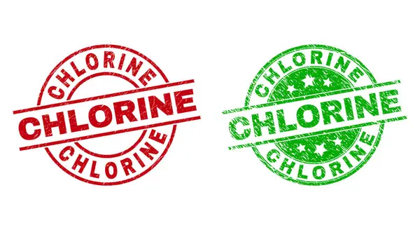 Kirli Biçimli CHLORINE Yuvarlak Pulları