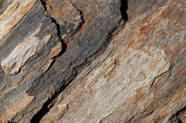 Stenen Textuur Van Het Granieten Bed Voor Een Natuurlijke Achtergrond — Stockfoto
