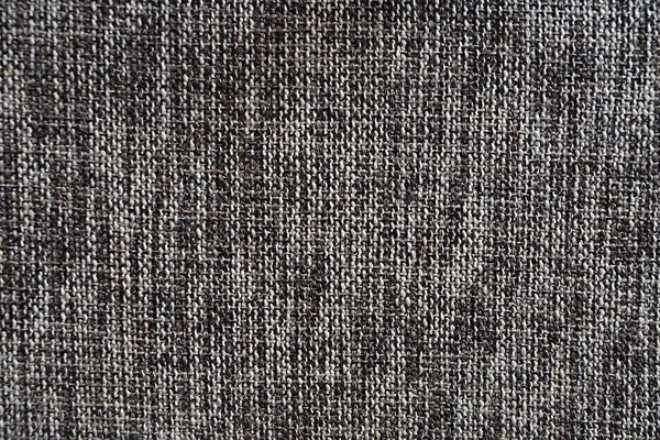 Gray Canvas Fabric Natural Textile Background Close — Stock Photo, Image