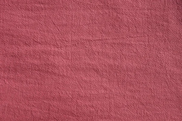Текстура Рожевої Бавовняної Тканини Текстильного Фону — стокове фото
