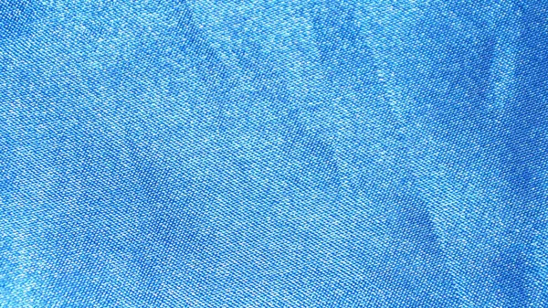 Blue Fabric Texture Textile Background Close — Photo