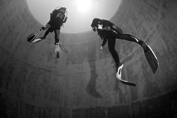 Poço de mergulho — Fotografia de Stock