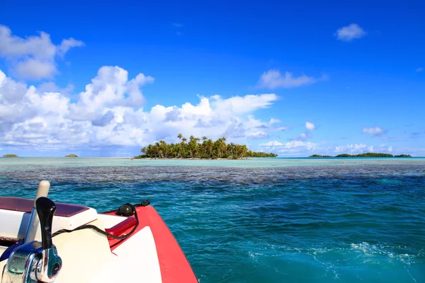 礁石 atol — 图库照片
