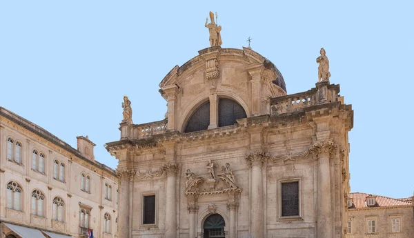 Cathedral Assumption Virgin Mary Dubrovnik Croatia Roman Catholic Cathedral 12Th — Fotografia de Stock