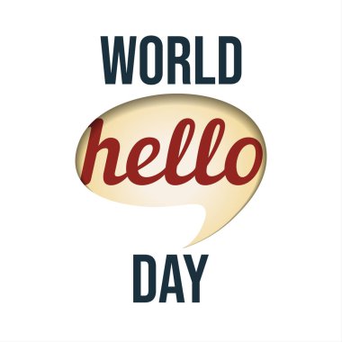 Kasım ayı merhaba konsepti arka plan. Kağıt kesimi kartpostal.