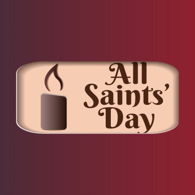 Kağıt kesiği kartpostal. Azizler Günü