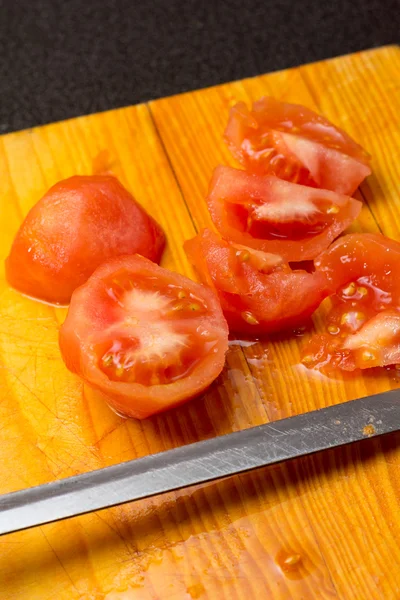 Tomates tranchées — Photo