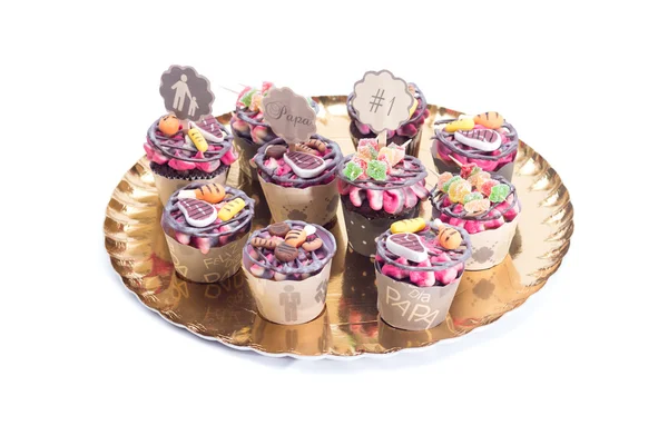 Fars dag cupcakes — Stockfoto