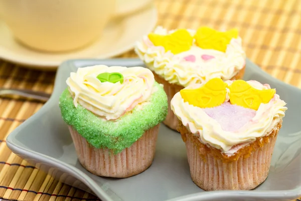 Alla hjärtans cupcakes — Stockfoto