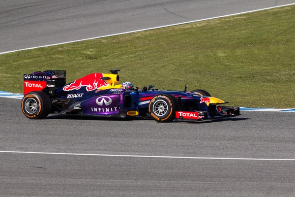 Red Bull Racing Sebastian Vettel 2013 — Stok Foto