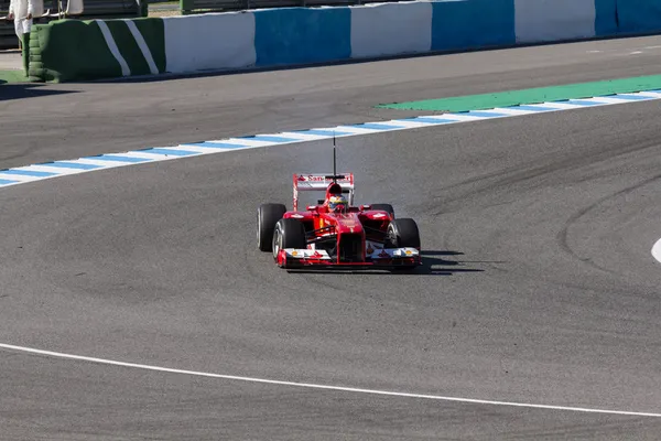 Scuderia ferrari - martinez pedro de la rosa - 2013 — Stok fotoğraf