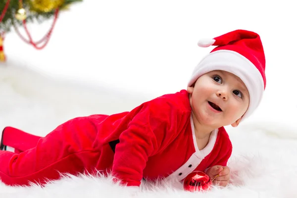Karácsonyi baba Stock Kép