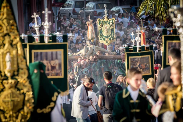 Spanska legionärer marscherar — Stockfoto