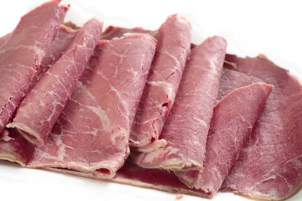 Corned beef närbild — Stockfoto