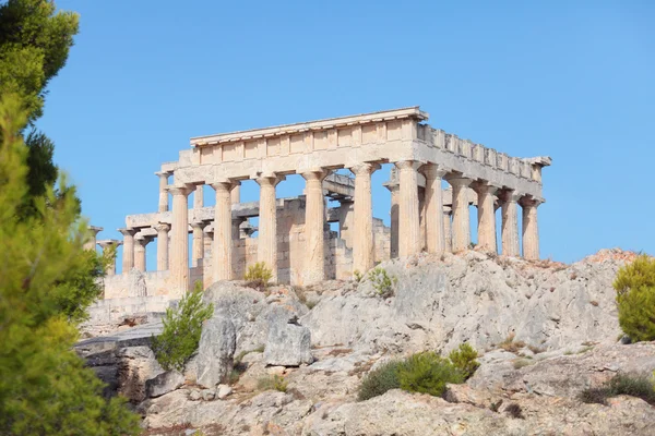 Temple of Aphaia, Aegina — Stock Photo, Image