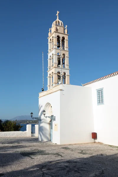 Spetses campanile cattedrale — Foto Stock