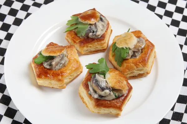 Platte von vol au vennts hoch gewinkelt — Stockfoto