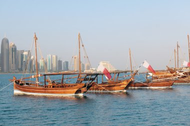Katar dhows gösteri