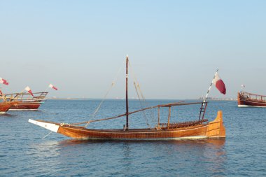 doha Körfezi'küçük dhow