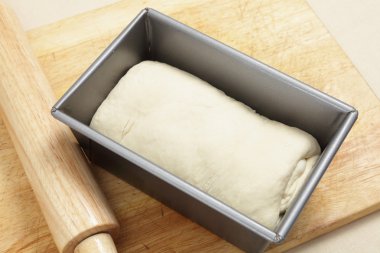 yükselmeye hazır hamur ekmek