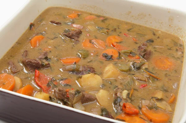 Meat and veg stew — Stock Photo, Image