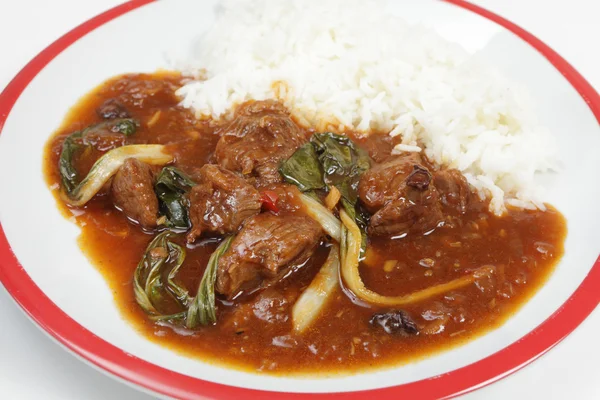 Stile asiatico anice agnello curry — Foto Stock